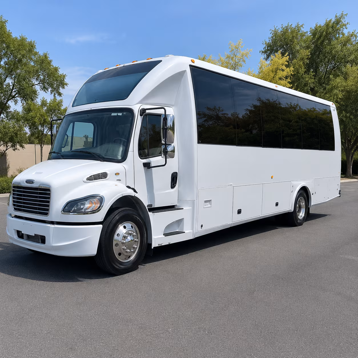 keep the celebration going with a party bus after the reception