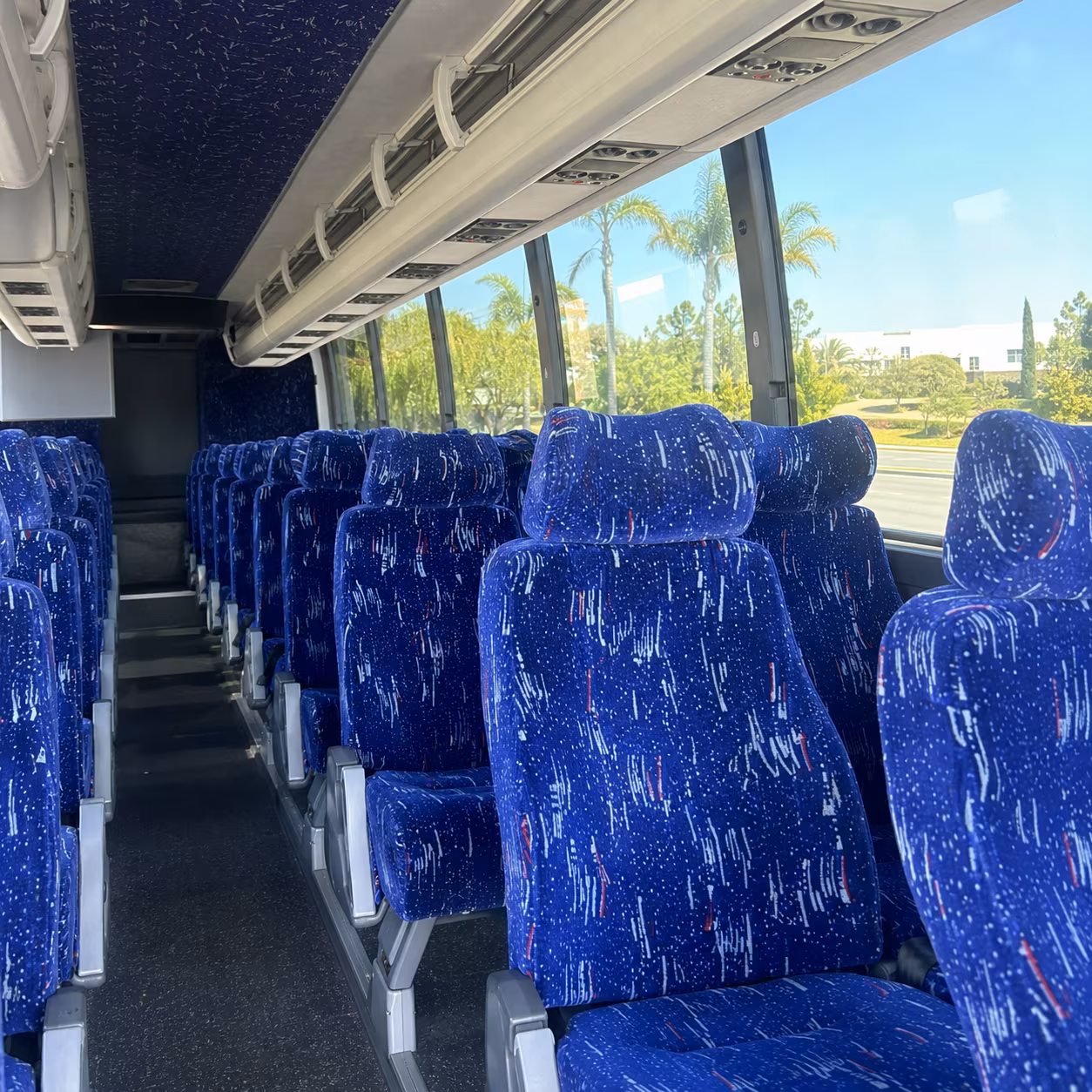 norwalk charter bus rental inside