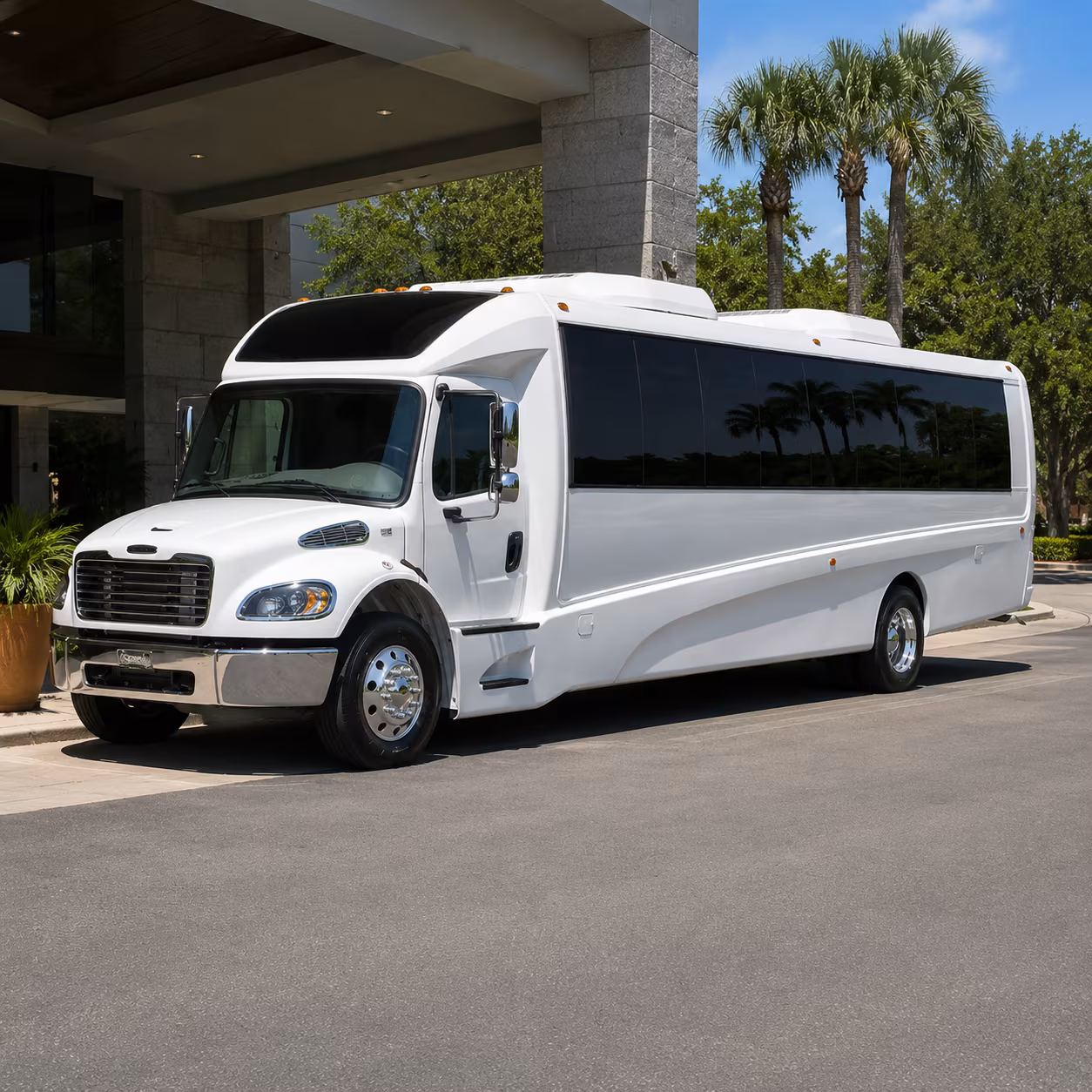 wedding private event shuttle buses in danbury