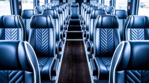 25 passenger minibus inside mount vernon