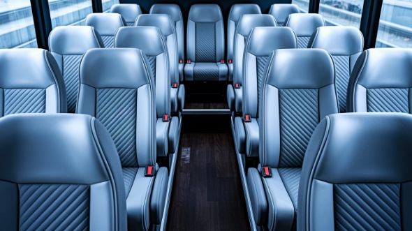 35 passenger minibus interior