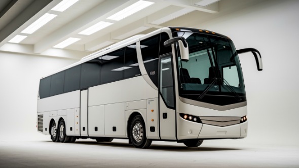 50 passenger charter bus white plains